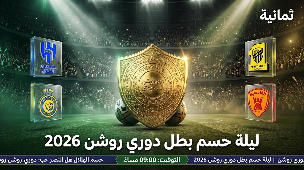 موعد مباريات اليوم الخميس 21 مايو 2026 والقنوات الناقلة.. ليلة حسم دوري روشن السعودي