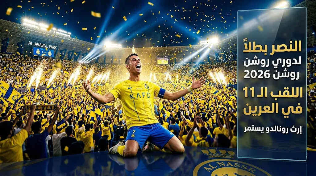 "طَف النور ونام".. رسائل نارية من الحميدي بعد حسم النصر لقب دوري روشن 2026