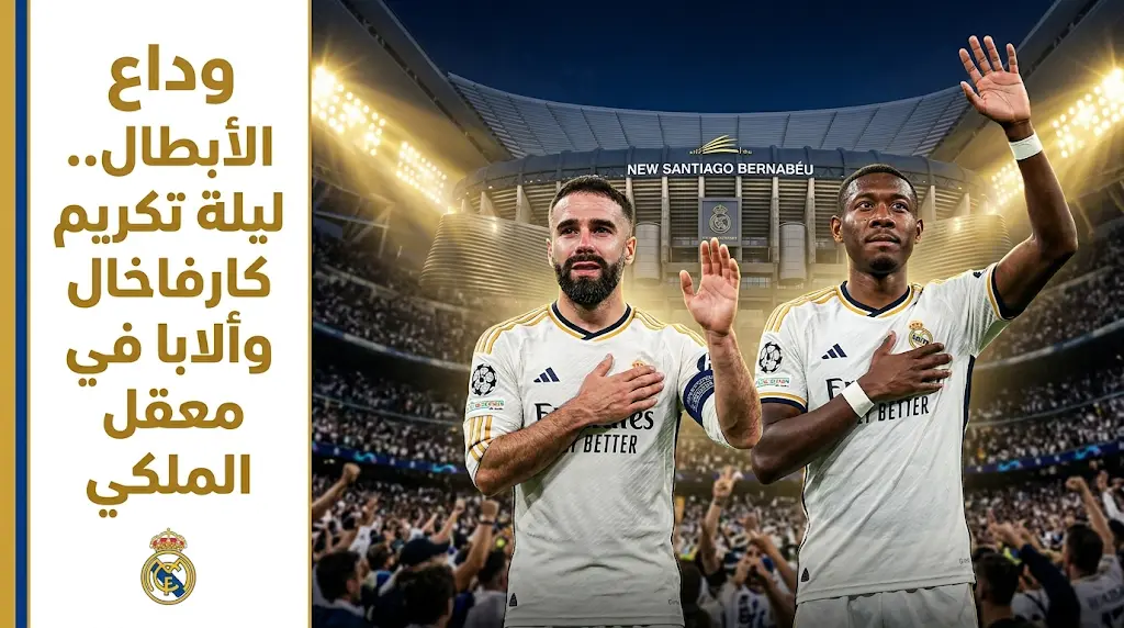أسباب رحيل داني كارفاخال ودافيد ألابا عن ريال مدريد وكواليس حفل التكريم المنتظر