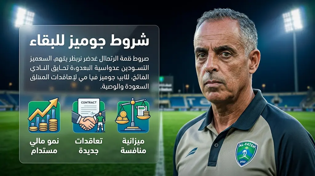 إدارة الفتح تسابق الزمن لحسم ملف جوميز والمدرب البرتغالي يطلب صلاحيات كاملة في الميركاتو