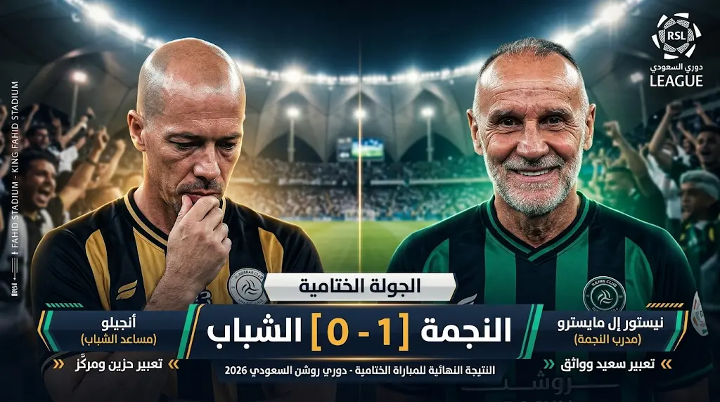 إل مايسترو يعلن استعداده للبقاء مع النجمة لموسم 2027 بعد الفوز على الشباب