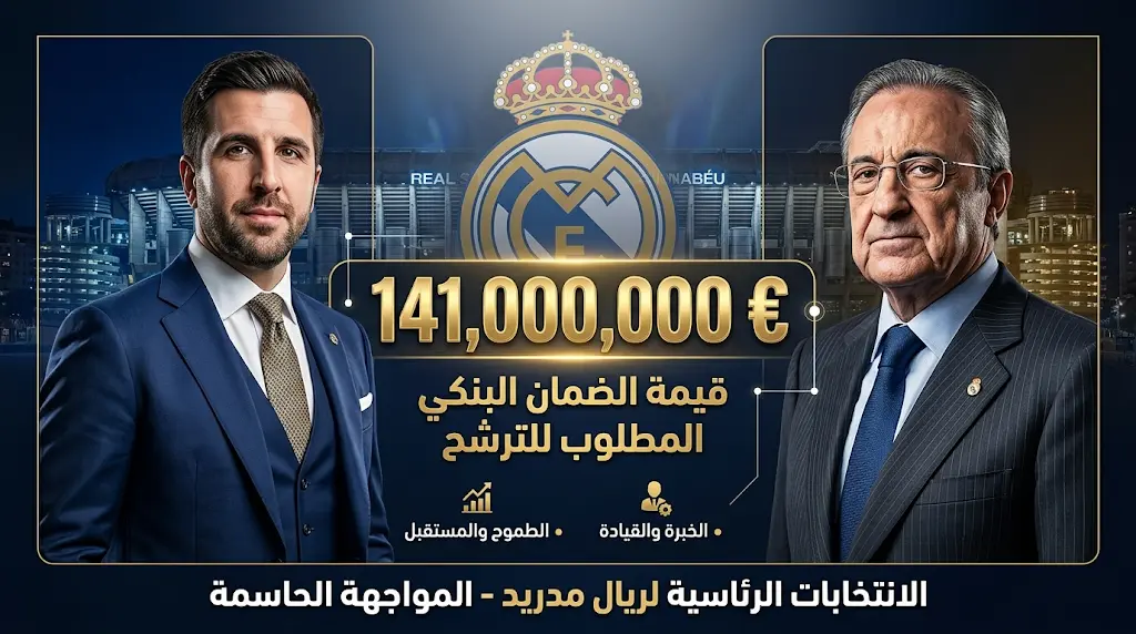إنريكي ريكيلمي يودع أوراق ترشحه رسمياً لمنافسة فلورنتينو بيريز على رئاسة ريال مدريد لعام 2026