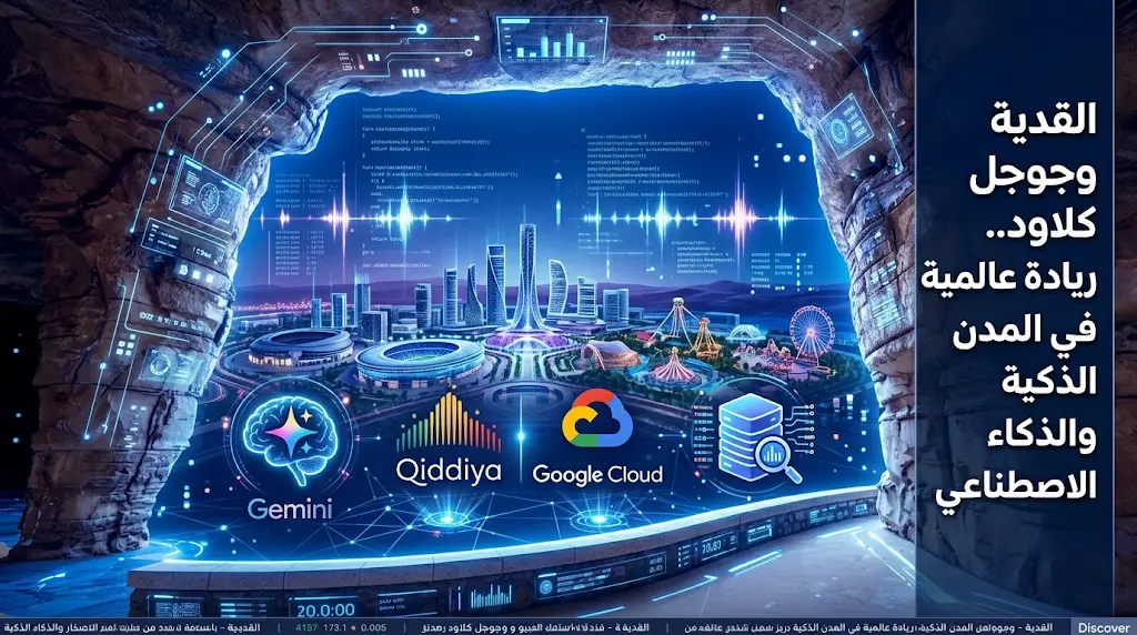 القدية للاستثمار وجوجل كلاود تعلنان توسعاً استراتيجياً لبناء البنية الرقمية لأضخم وجهة ترفيهية عالمية
