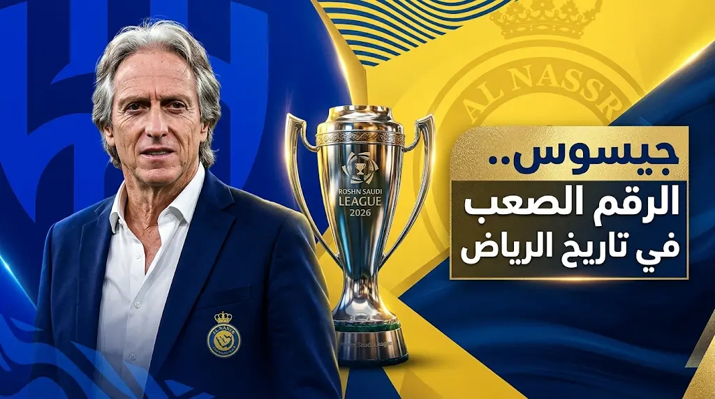 المدرب البرتغالي جورجي جيسوس يكرر إنجازه التاريخي ويجمع بين ألقاب الهلال والنصر في الدوري السعودي