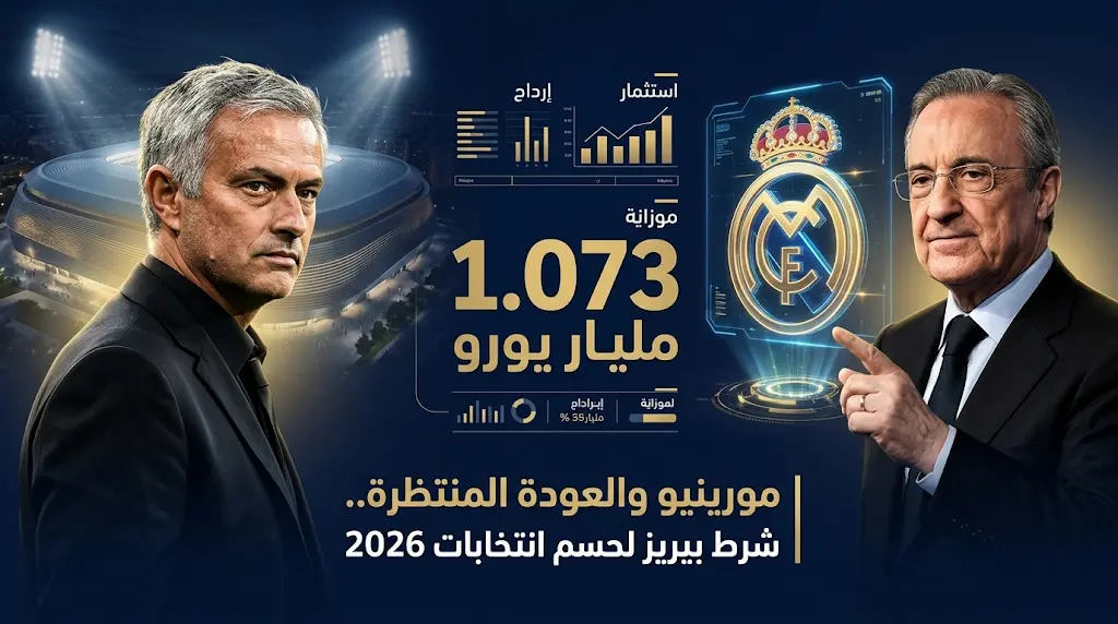 بيريز يرهن عودة جوزيه مورينيو لتدريب ريال مدريد بالفوز في الانتخابات الرئاسية المقررة يوم 7 يونيو