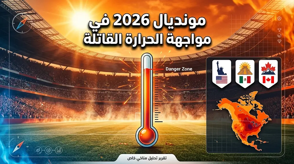 تحذيرات من موجات حر قاتلة تهدد سلامة اللاعبين والمشجعين في كأس العالم 2026