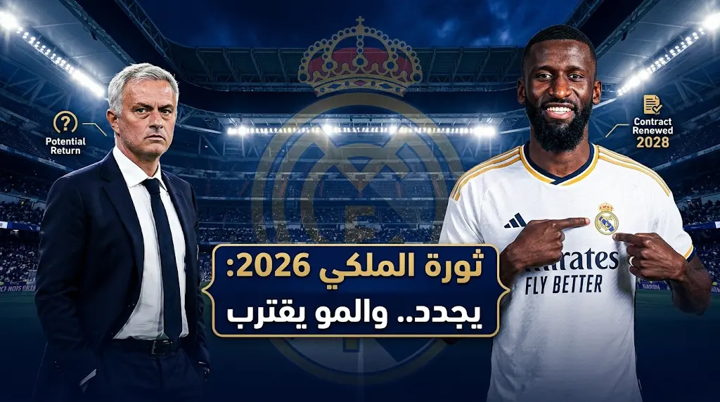 ثورة تصحيح في ريال مدريد.. مورينيو يقترب من العودة وتجديد عقد روديجر رسمياً حتى 2027