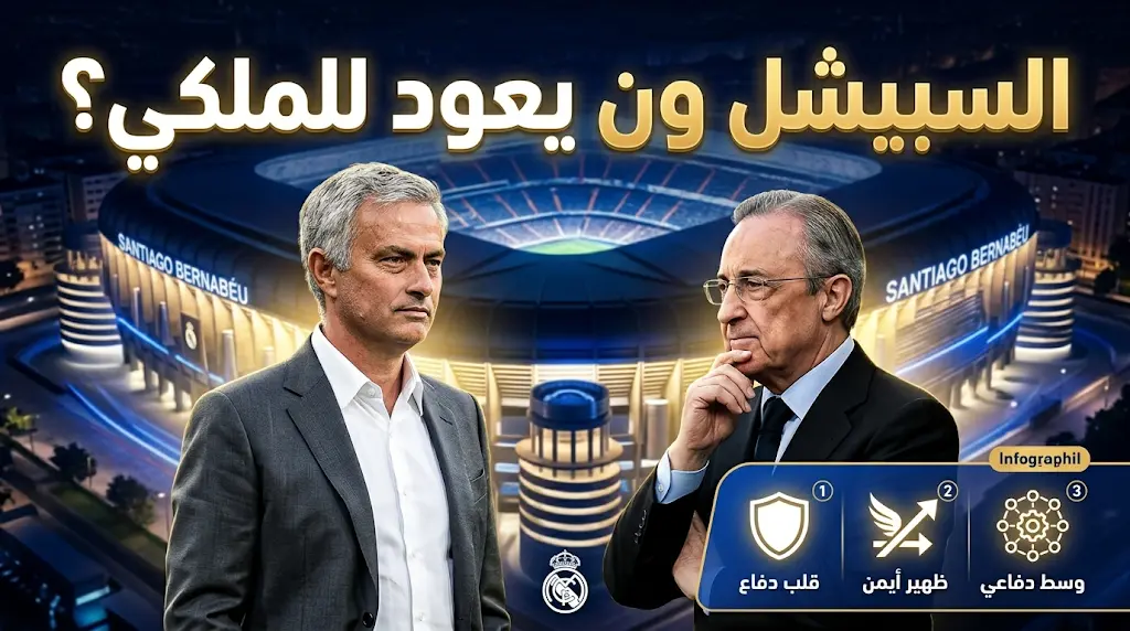 جوزيه مورينيو يقترب من العودة لتدريب ريال مدريد بصلاحيات مطلقة في ملف التعاقدات