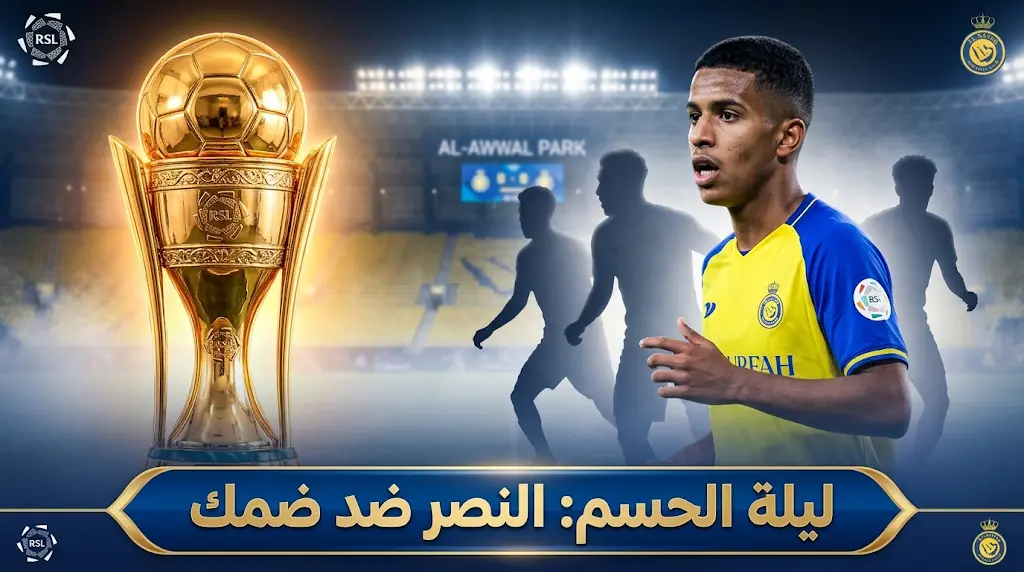 حسم الدوري.. تشكيل النصر أمام ضمك اليوم الخميس 21 مايو 2026 والموعد والقنوات الناقلة