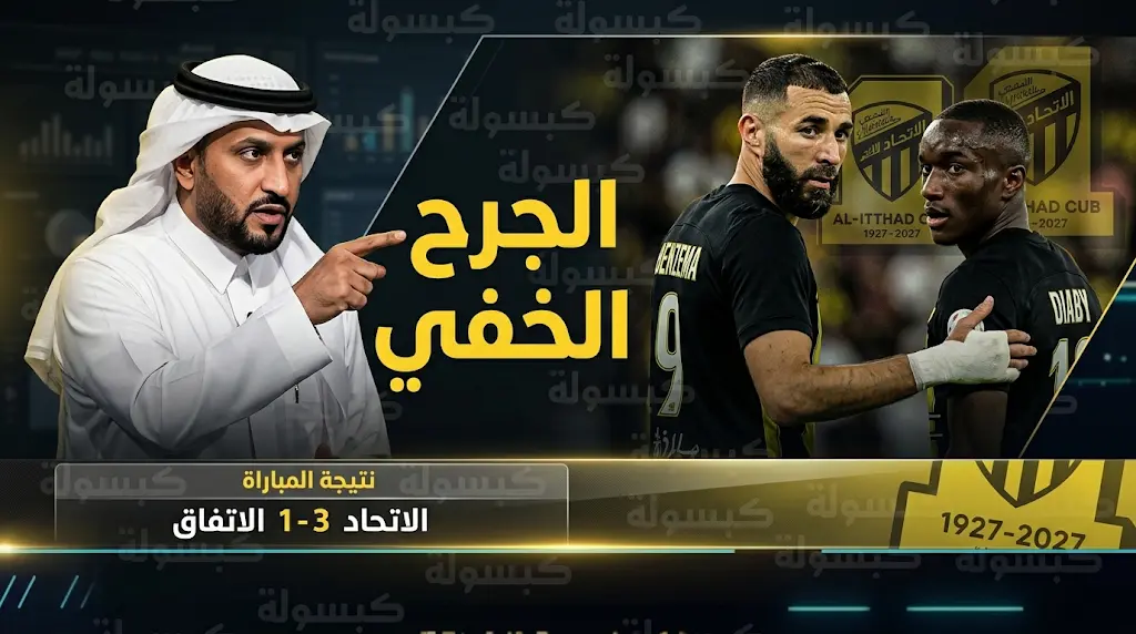 حمد الصنيع يشخص أزمة نادي الاتحاد بـ "الجرح الخفي" ويحذر من التخبط الإداري قبل موسم المئوية 2027