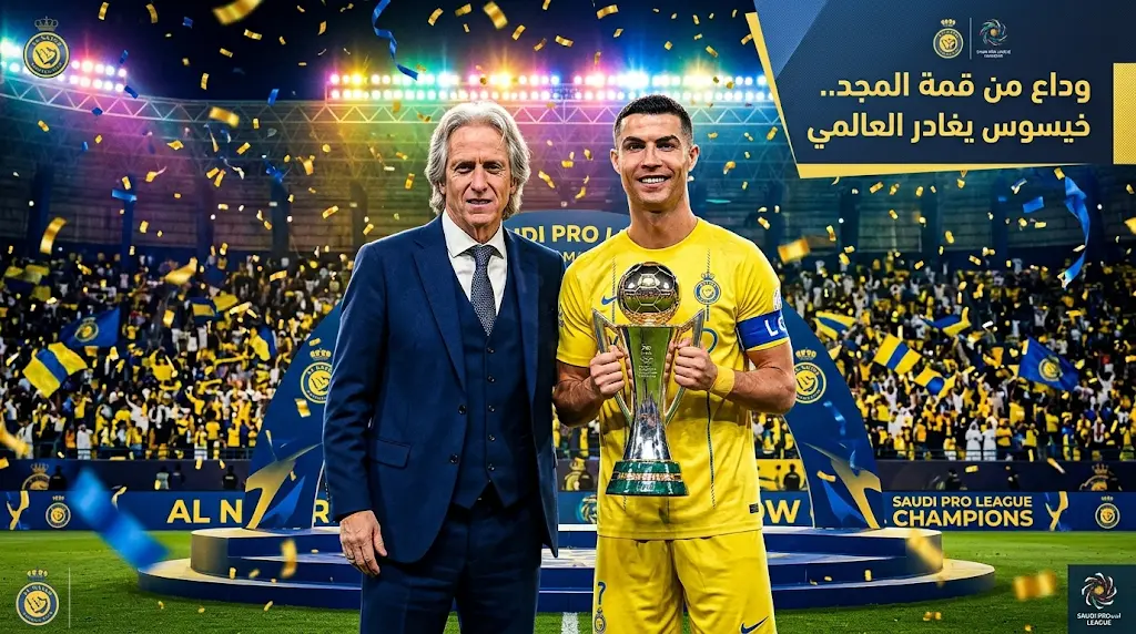 خيسوس يرحل عن تدريب النصر في قمة المجد الفني بعد الوفاء بوعده للأسطورة كريستيانو رونالدو