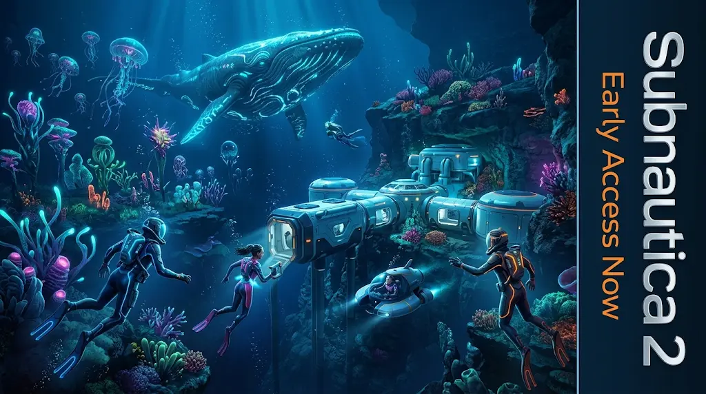 رسمياً.. إطلاق Subnautica 2 في مرحلة الوصول المبكر بميزة اللعب التعاوني لأول مرة وتجربة بصرية فائقة