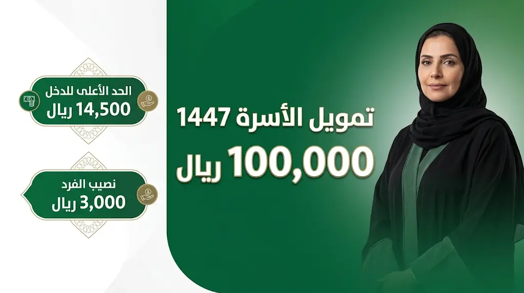 رسمياً.. رفع سقف تمويل الأسرة للمطلقات إلى 100 ألف ريال وتعديل شروط الدخل لعام 1447
