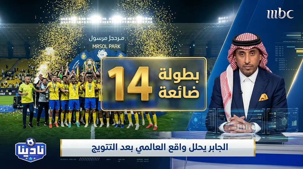 سامي الجابر يحذر النصر بعد التتويج بلقب دوري روشن ويفتح ملف الـ 14 بطولة الضائعة في وجود رونالدو
