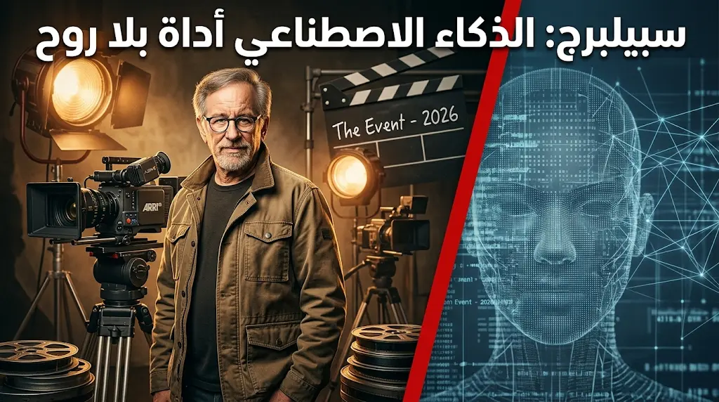 ستيفن سبيلبرج يصف الذكاء الاصطناعي بالأداة بلا روح ويرفض دخوله غرف الكتابة لضمان سيادة الإبداع البشري