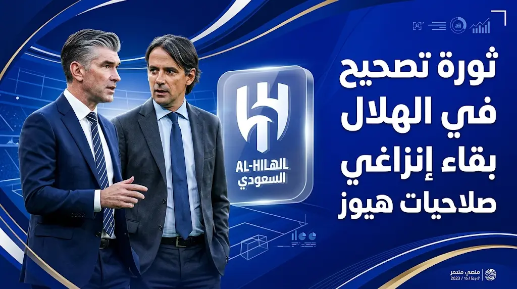 شروط ريتشارد هيوز لتولي منصب المدير الرياضي في نادي الهلال ومصير المدرب سيميوني إنزاغي