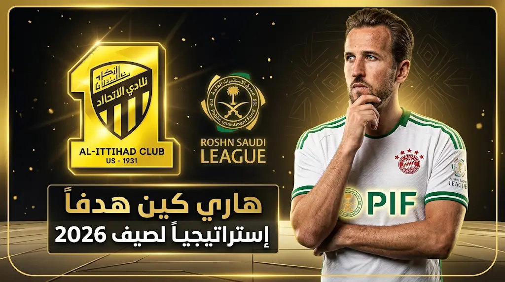 صندوق الاستثمارات العامة يستهدف ضم هاري كين لرفع القيمة السوقية لدوري روشن في صيف 2026