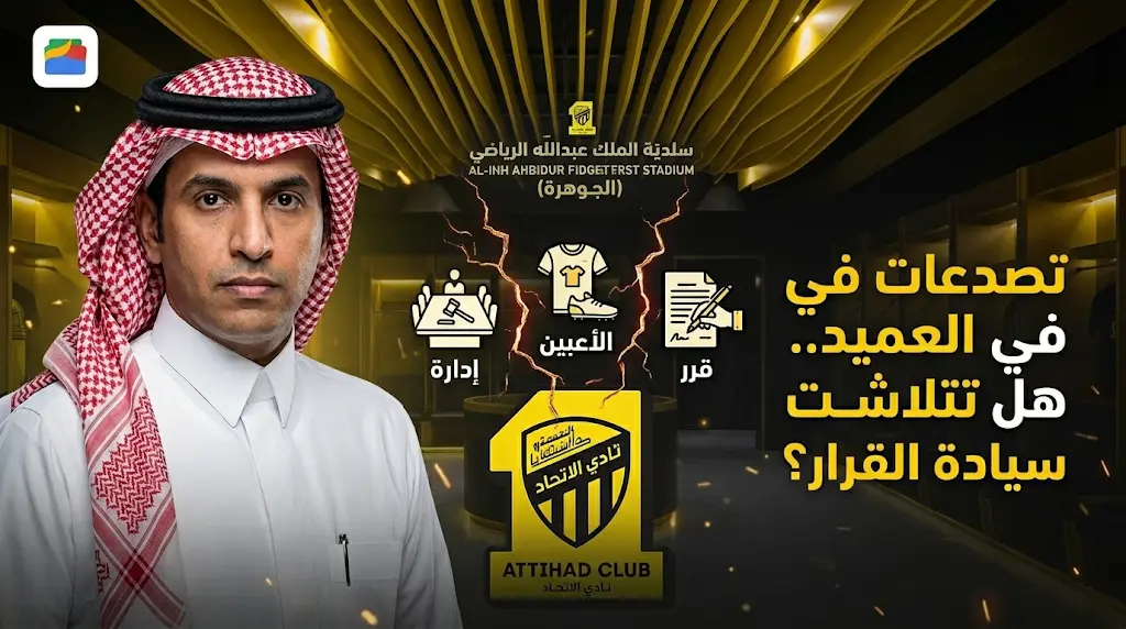 فارس الفزي يفجر مفاجأة حول غياب السيادة الإدارية وتدخلات خارجية في قرارات نادي الاتحاد