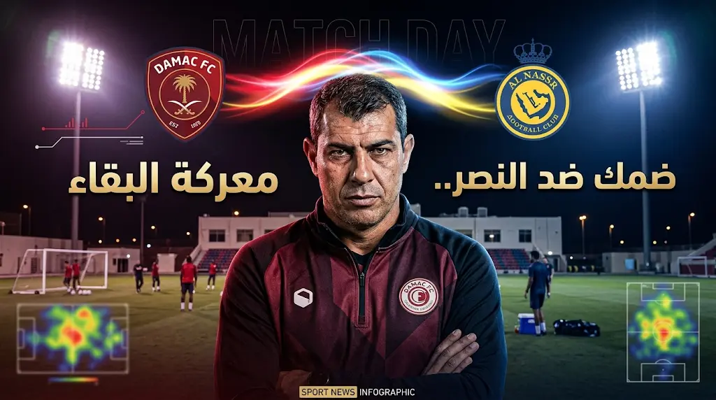 كاريلي يرجئ حسم قائمة ضمك لمواجهة النصر المصيرية في الجولة الختامية لدوري روشن