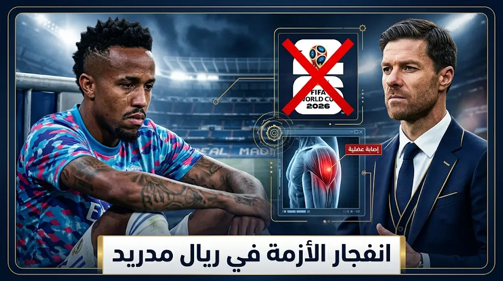 مدافع ريال مدريد إيدير ميليتاو يتهم تشابي ألونسو بالمقامرة بمستقبله المهني بعد استبعاده رسمياً من كأس العالم 2026