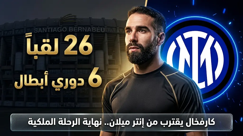 نهاية حقبة تاريخية.. داني كارفخال يقترب من مغادرة ريال مدريد والوجهة الأقرب إنتر ميلان