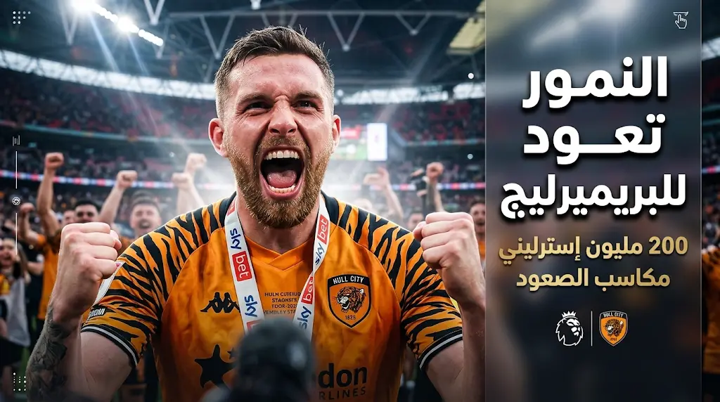 هال سيتي يحسم المباراة الأغلى في العالم ويعود للدوري الإنجليزي الممتاز بمكاسب مالية ضخمة