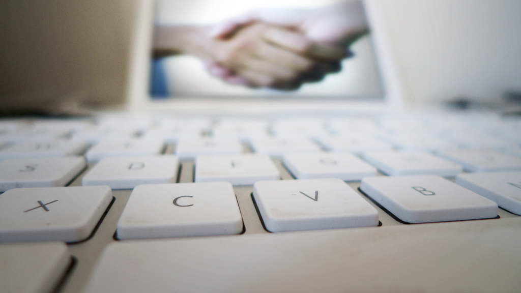 Keyboard closeup