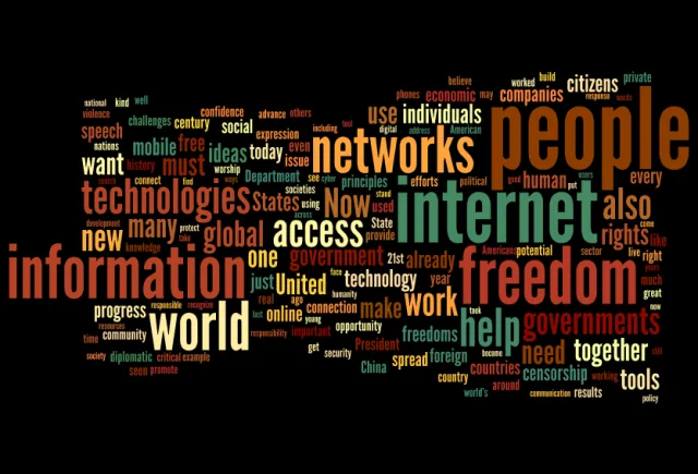 Hillary Clinton and internet freedom (civilized)