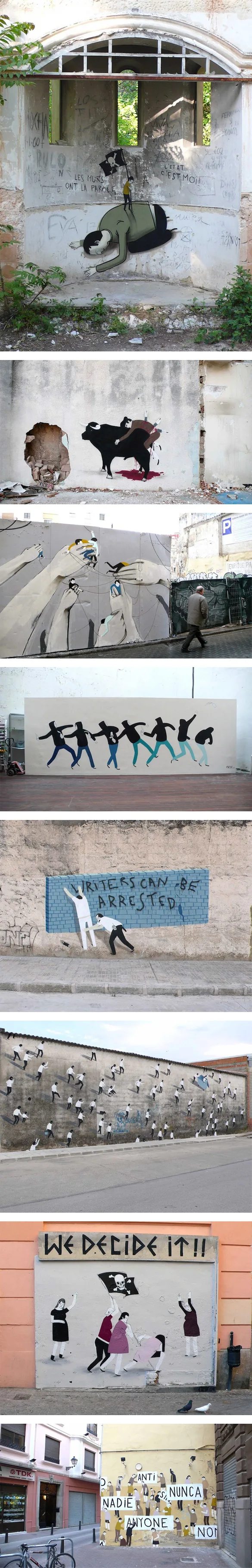 Escif: Street artist or revolutionist?