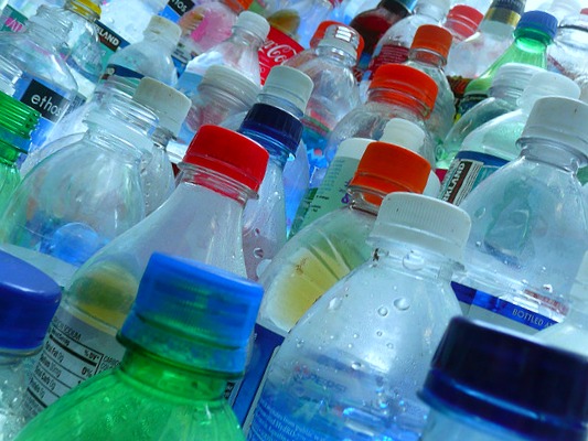 plastic bottles