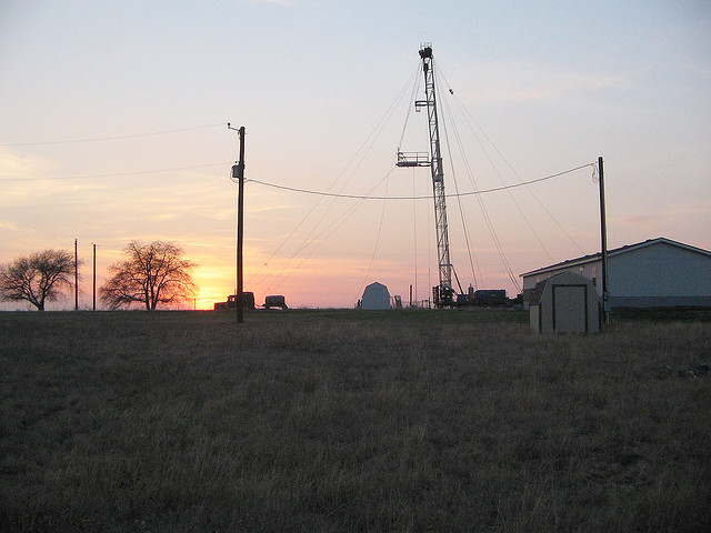 Puits de gaz Texas