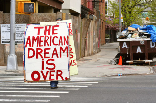 The American Dream is Over