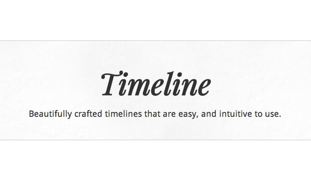 timeline