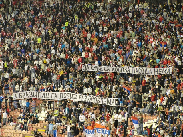 Serbia: Instead of war, play football