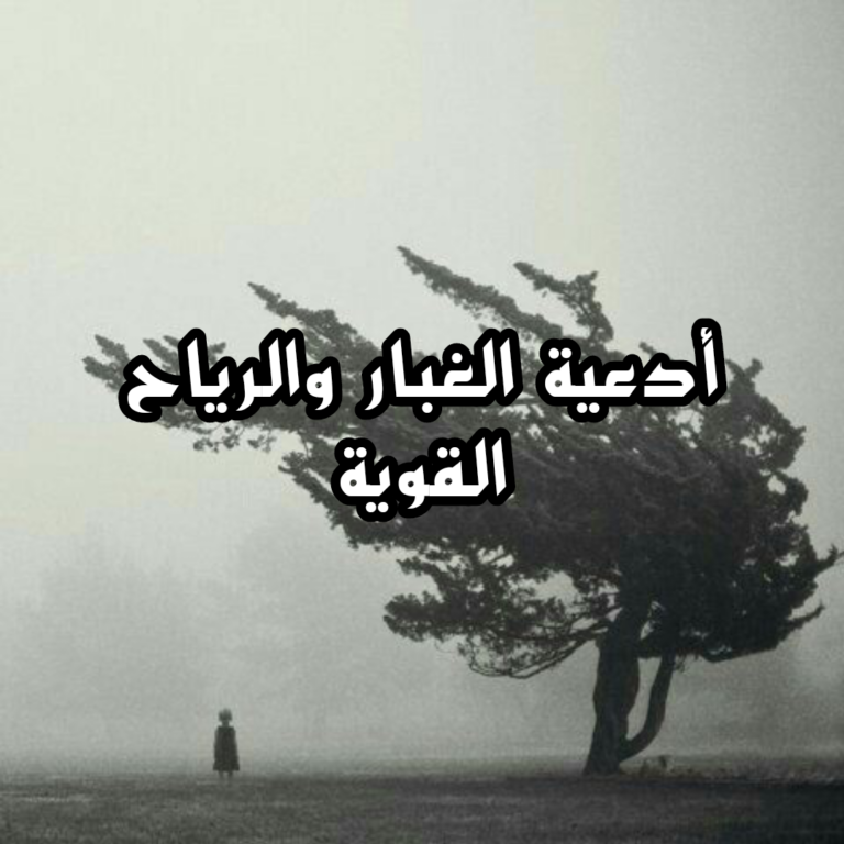 افضل 9 دعاء الغبار والرياح المستحب (ادعية الرياح)