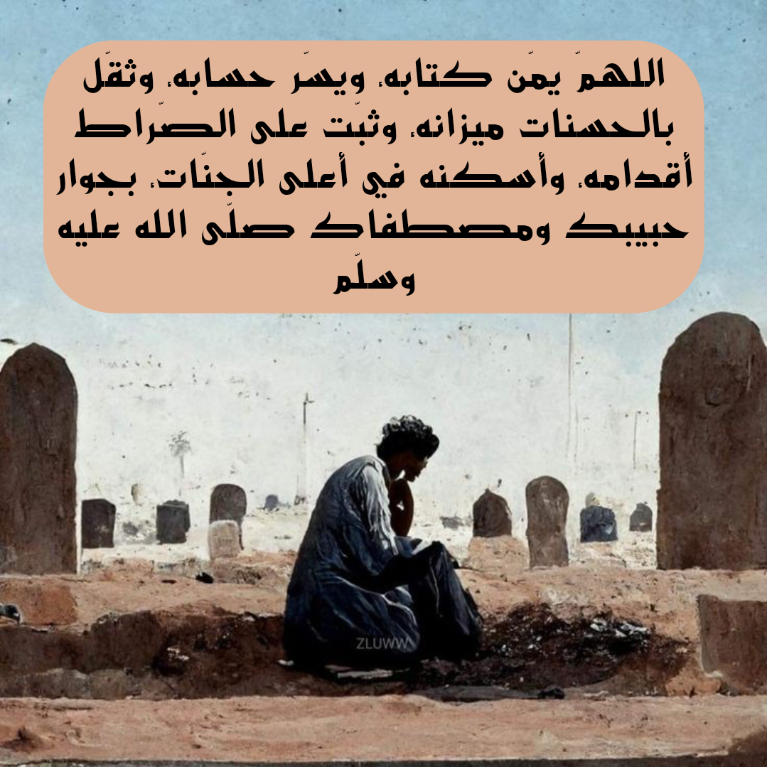 دعاء للميت مكتوب - اللهم اغفر له وارحمه وعافه واعف عنه