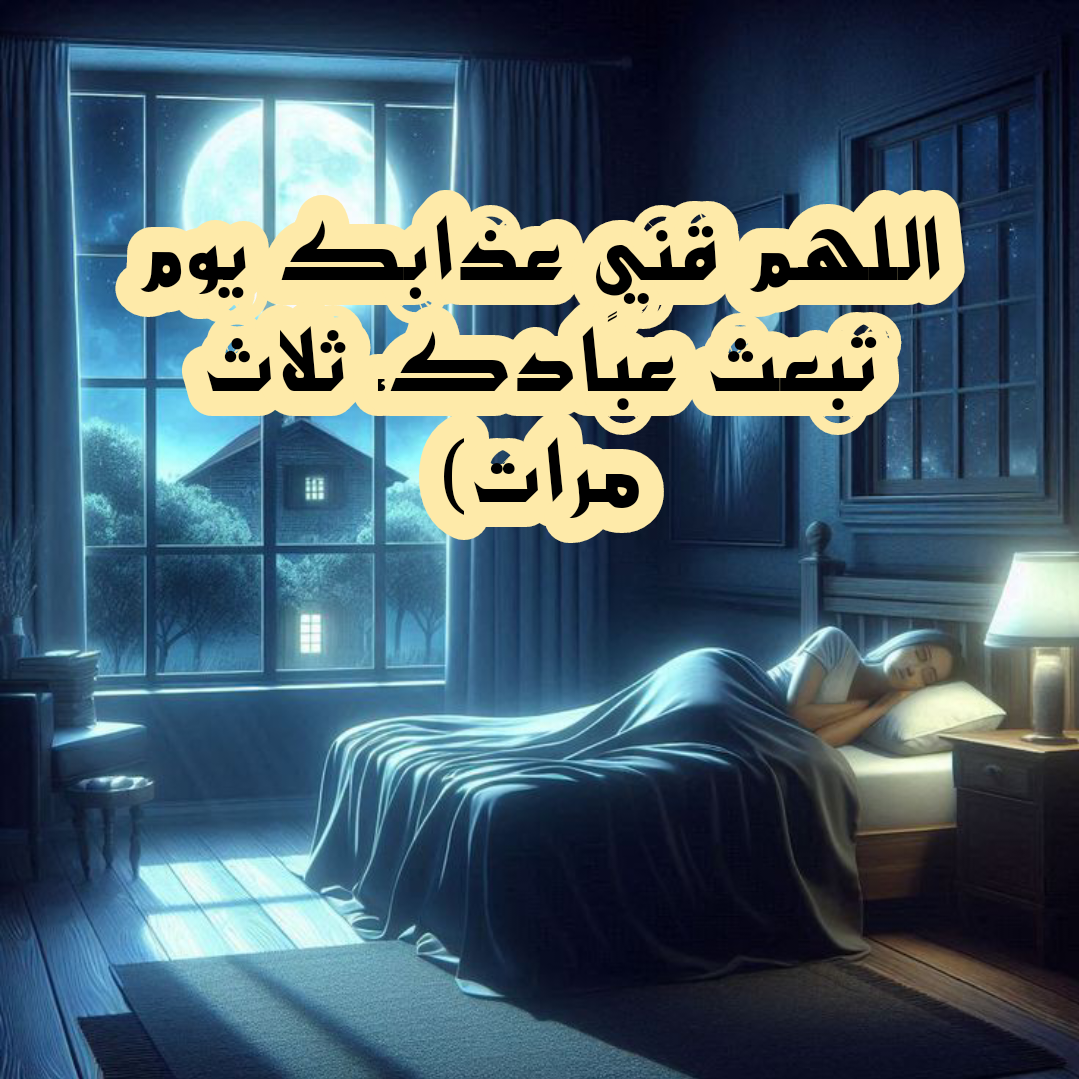 أهمية اللجوء إلى الله بالدعاء قبل النوم