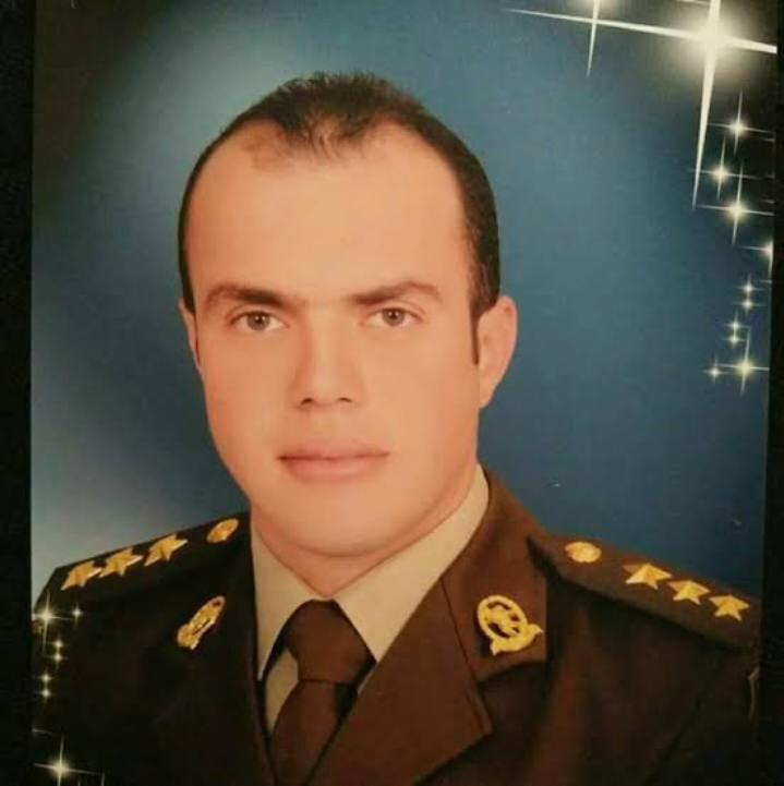 صورة النقيب الشهيد أحمد الشبراوي أحد أبطال ملحمة البرث