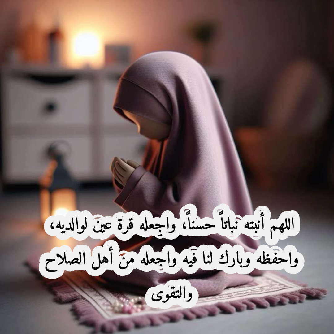 دعاء للمولود الجديد بالصلاح والبركة