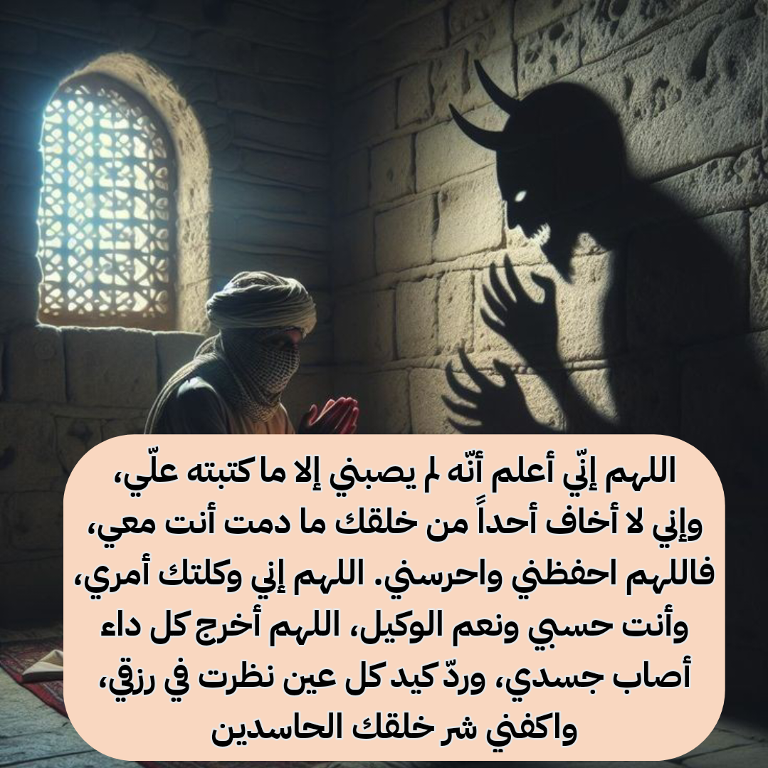 أدعية مأثورة للتحصين من العين والحسد والسحر