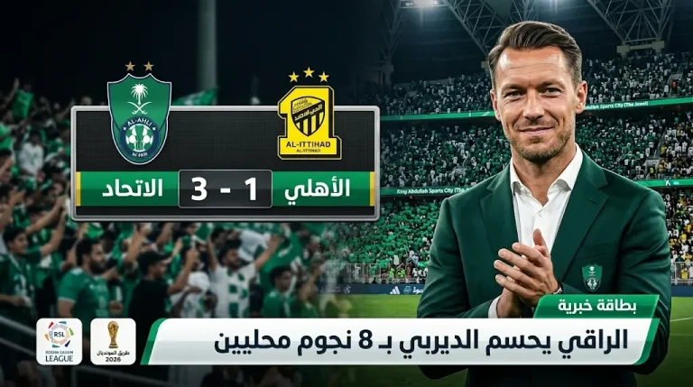 مكاسب رينارد من ديربي جدة.. تألق نجوم الأهلي المحليين أمام الاتحاد قبل مونديال 2026